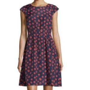 Neiman Marcus Kiss Print Dress
